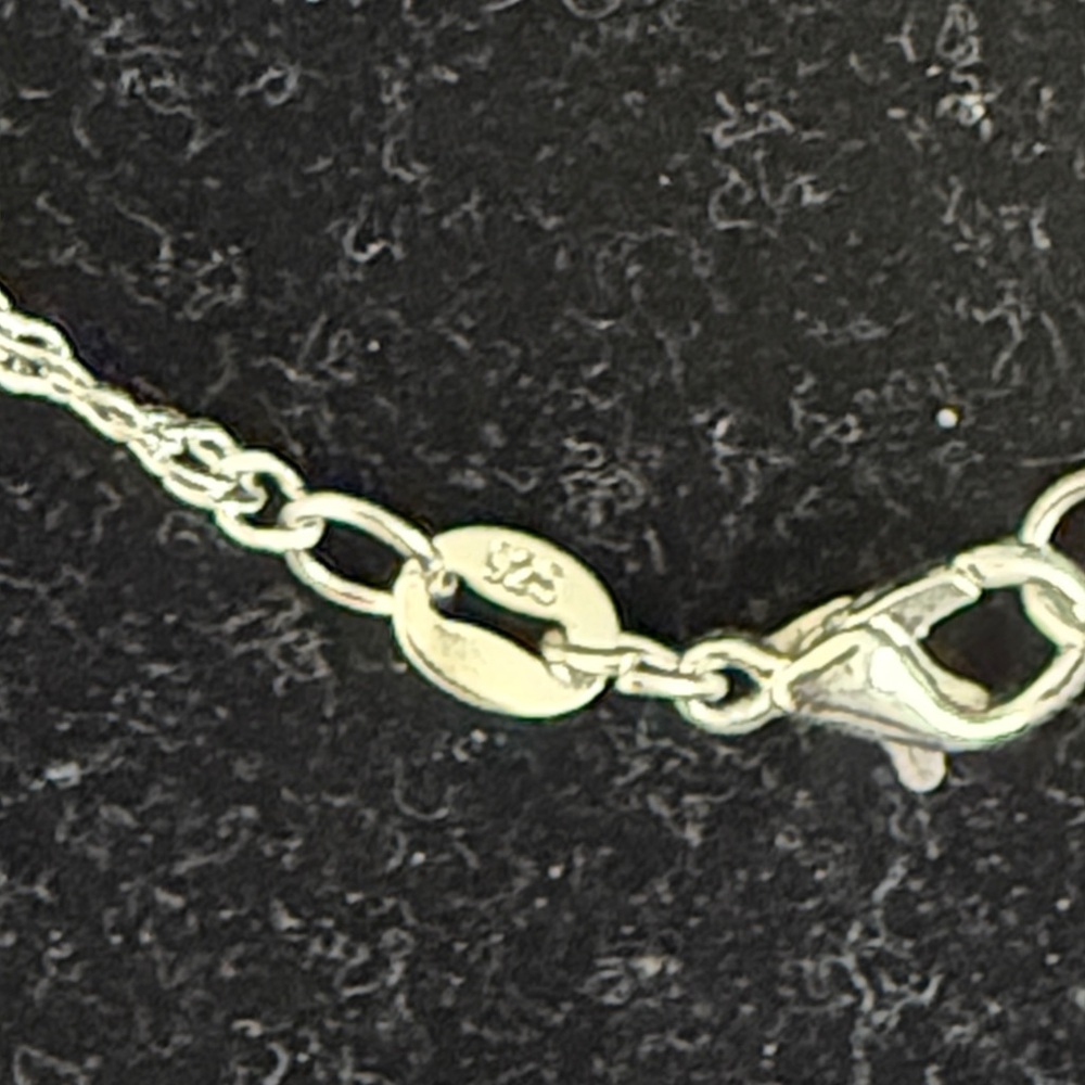 Coach charm Silver Chain Necklace final price - Picture 3 of 4